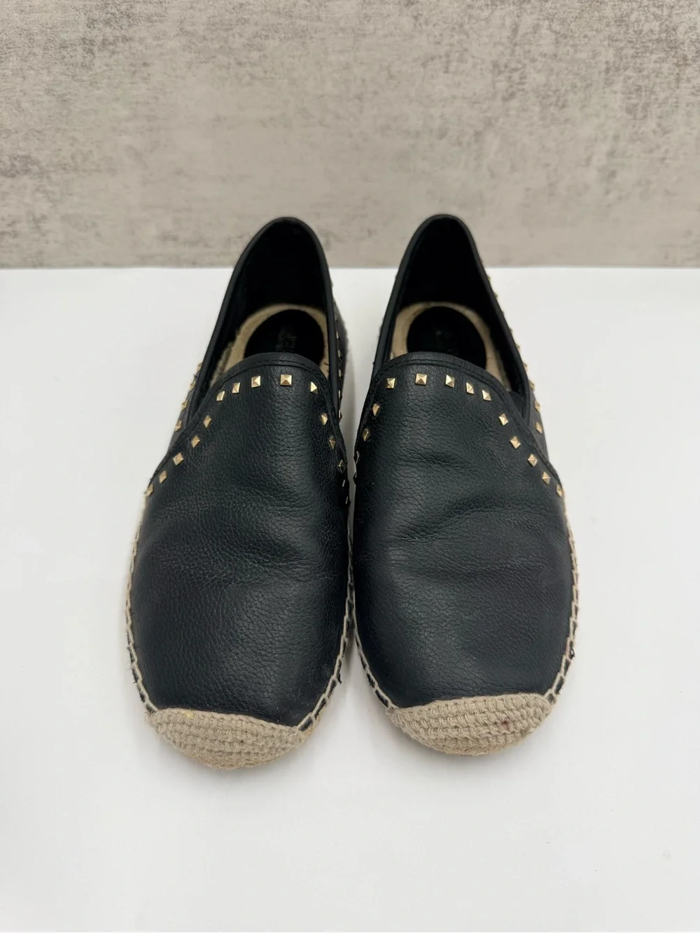 Michael Kors Studded Leather Espadrille Flats | Women’s 6.5
